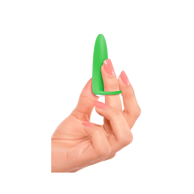 Waterproof Whisper Quiet Neon Lil' Finger Vibrator