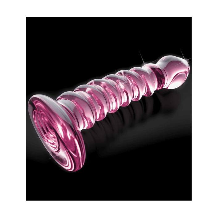 Icicles No. 28 Curved Glass Dildo