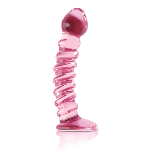 Icicles No. 28 Curved Glass Dildo