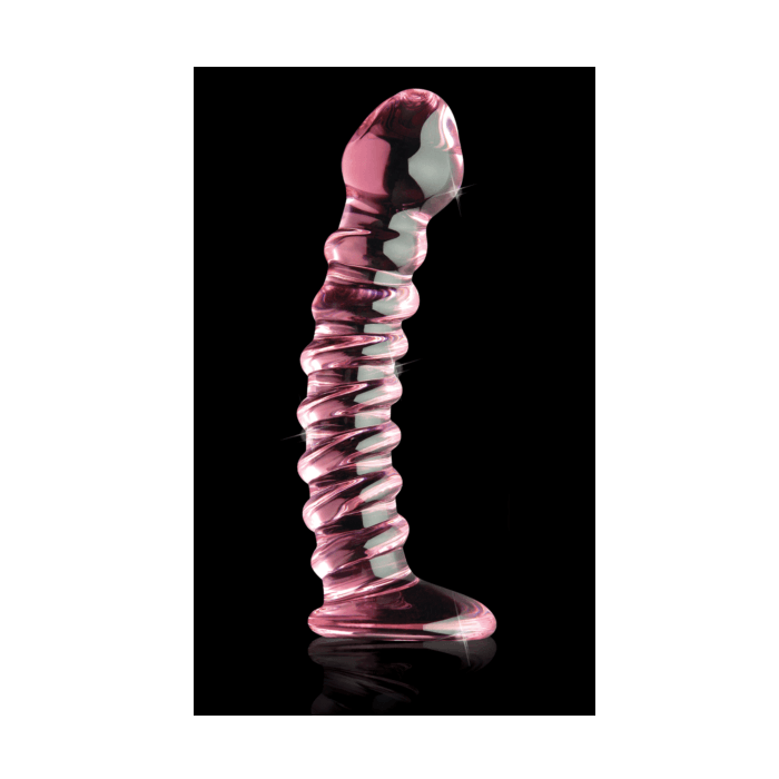 Icicles No. 28 Curved Glass Dildo