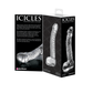Icicles No. 61 Textured Realistic Glass Dildo