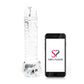 Icicles No. 63 Textured Swirly Glass Dildo