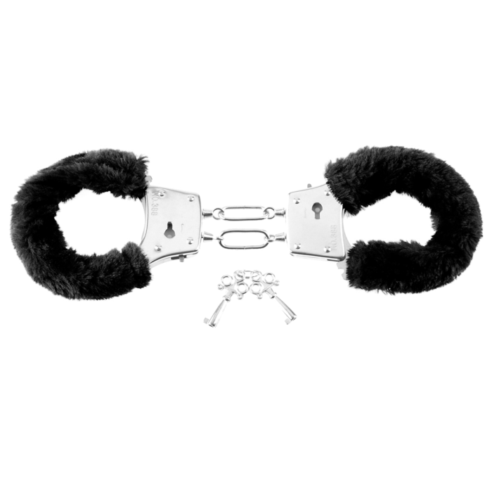 Fetish Fantasy Beginner's Furry Cuffs in Red