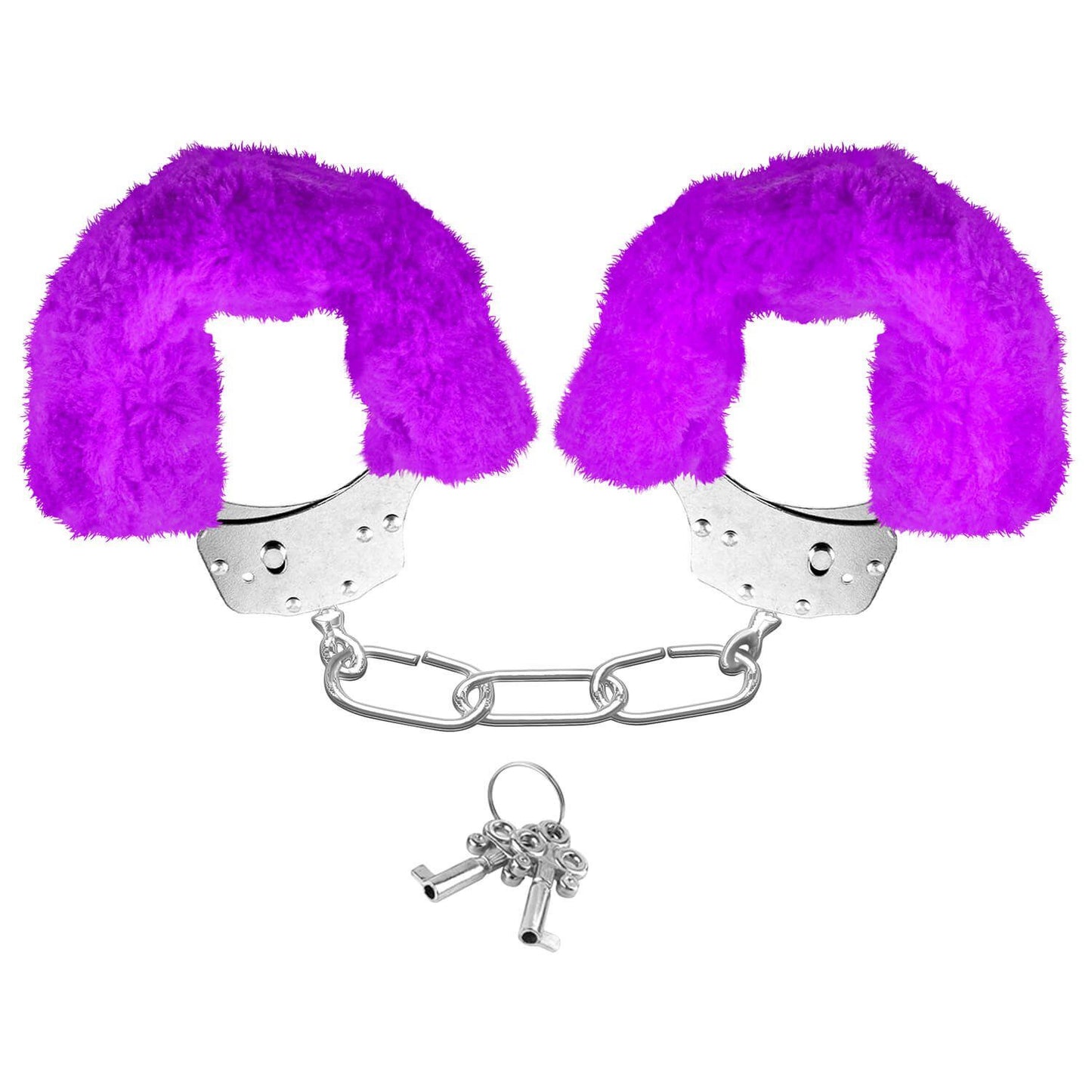 Neon Furry Cuffs - Lock Up Your Lover!