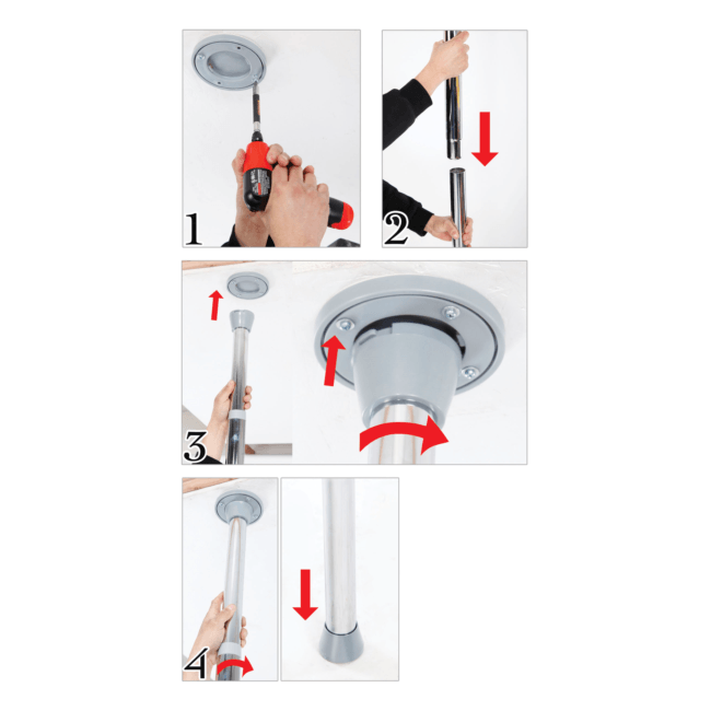 Fetish Fantasy Light Up Disco Dance Pole