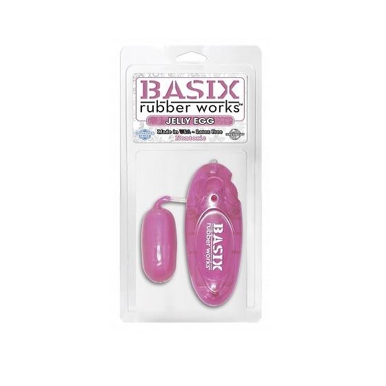 Basix Jelly Egg Remote Control Vibrator