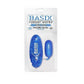 Basix Jelly Egg Remote Control Vibrator