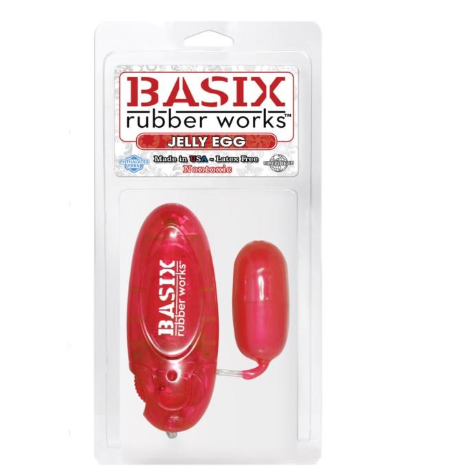 Basix Jelly Egg Remote Control Vibrator