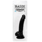 Basix 9 Inch Suction Cup Dildo