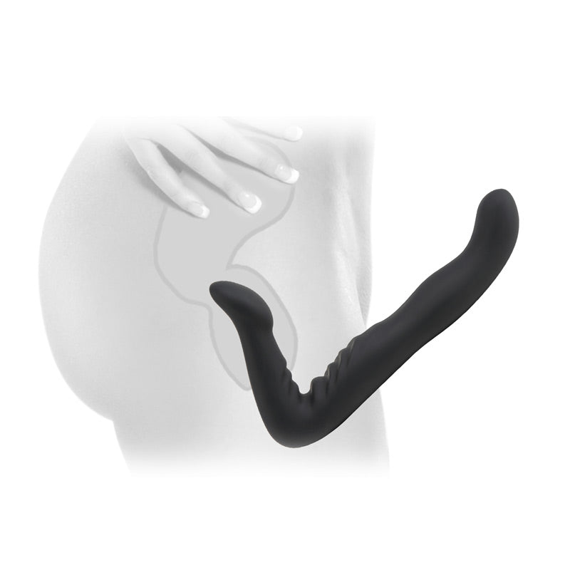 Fetish Fantasy Elite 8 Inch Strapless Strap-On in Black