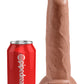 Strap-On Harness  w/ 9" Uncut Hollow Cock by King Cock