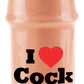 Favors Pecker Party Mug "I Love Cock!"