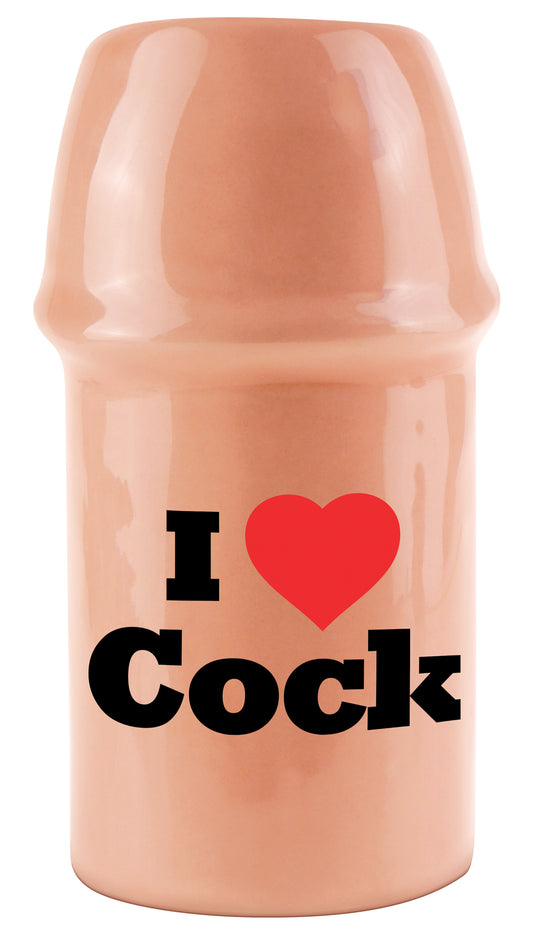 Favors Pecker Party Mug "I Love Cock!"