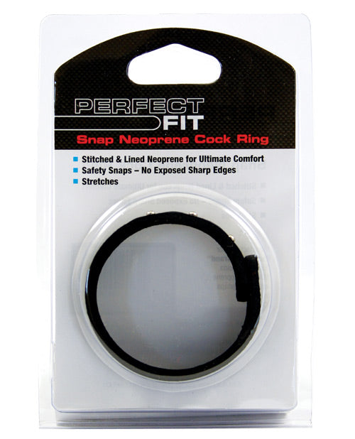 Perfect Fit Neoprene Snap Cock Ring