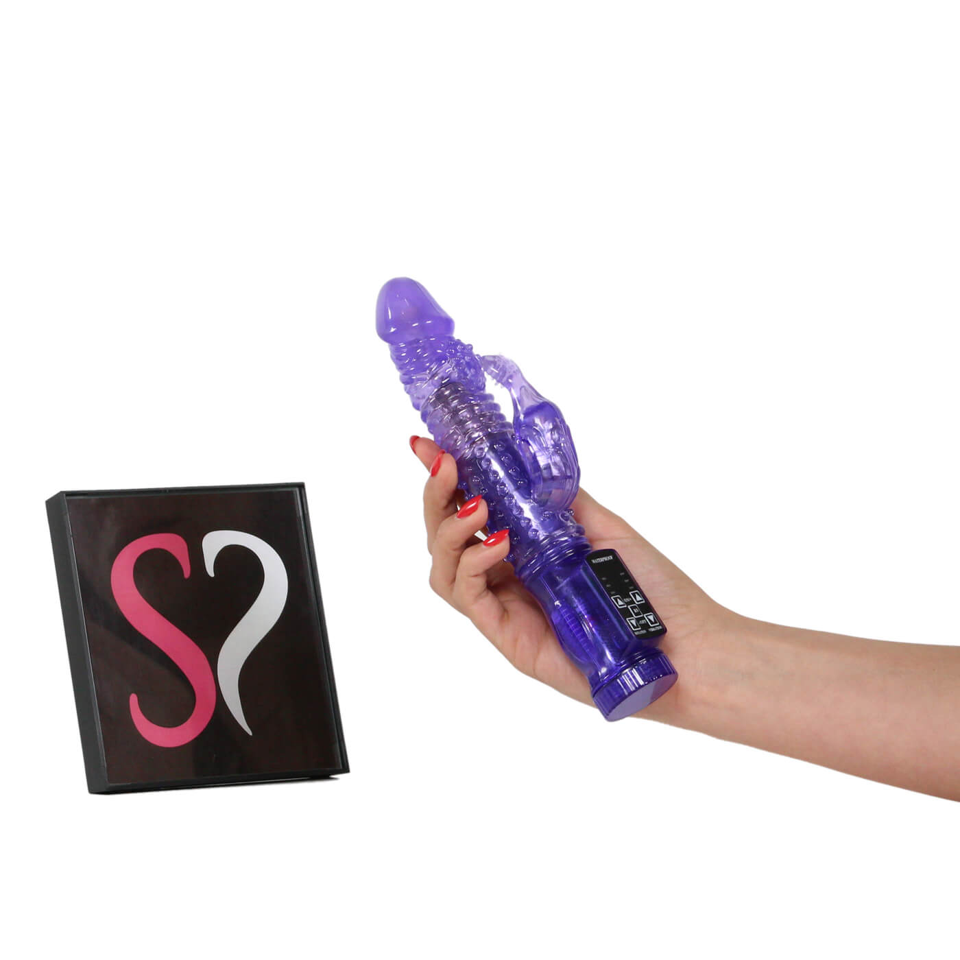 Simpli Pleasure 12 Function Thrusting and Rotating Rabbit Vibrator