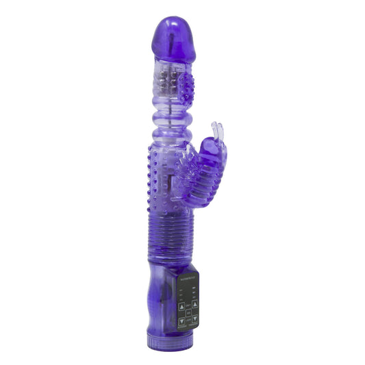 Simpli Pleasure 12 Function Thrusting and Rotating Rabbit Vibrator