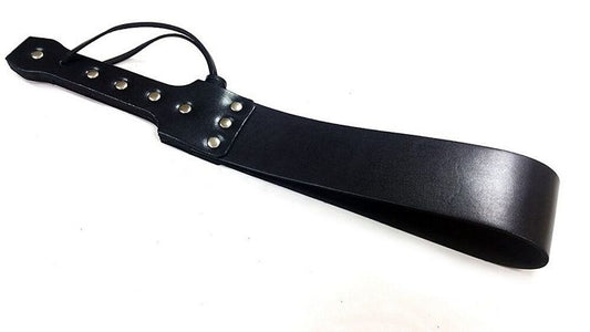 Folded Paddle Genuine Leather 17 Inches Spanker