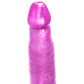 Doc Johnson Realistic Suction Base Radiant Gems Anal Starter 5 Inch Anal Dildo