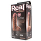 Real Feel Deluxe No.2 Thick Vibrating 6.5 Inch Suction Dildo