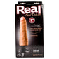 Real Feel Deluxe No.3 Realistic Vibrating 7 Inch Suction Dildo