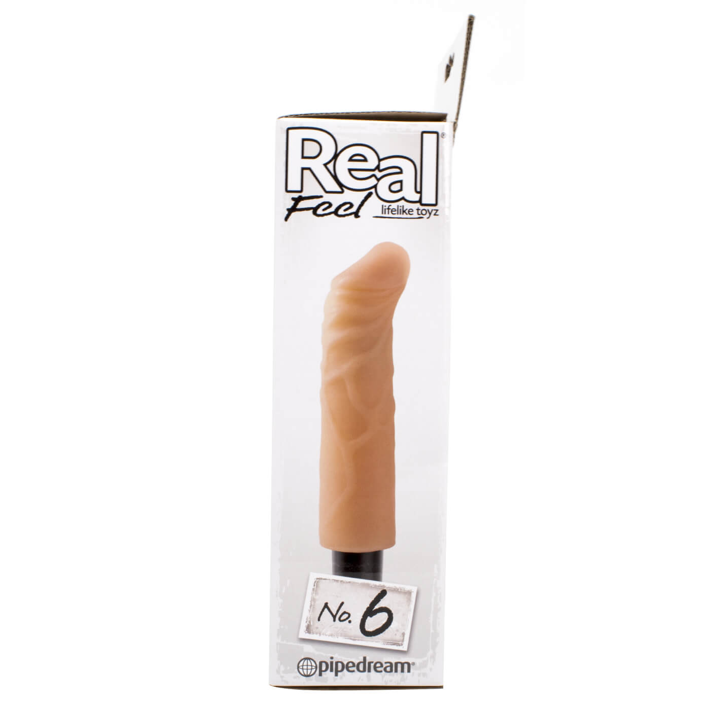 Real Feel No.6 Realstic 8 Inch G-Spot Dildo Vibrator