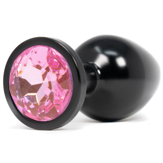 Backdoor Bliss Stainless Steel Jewelled Medium Butt Plug