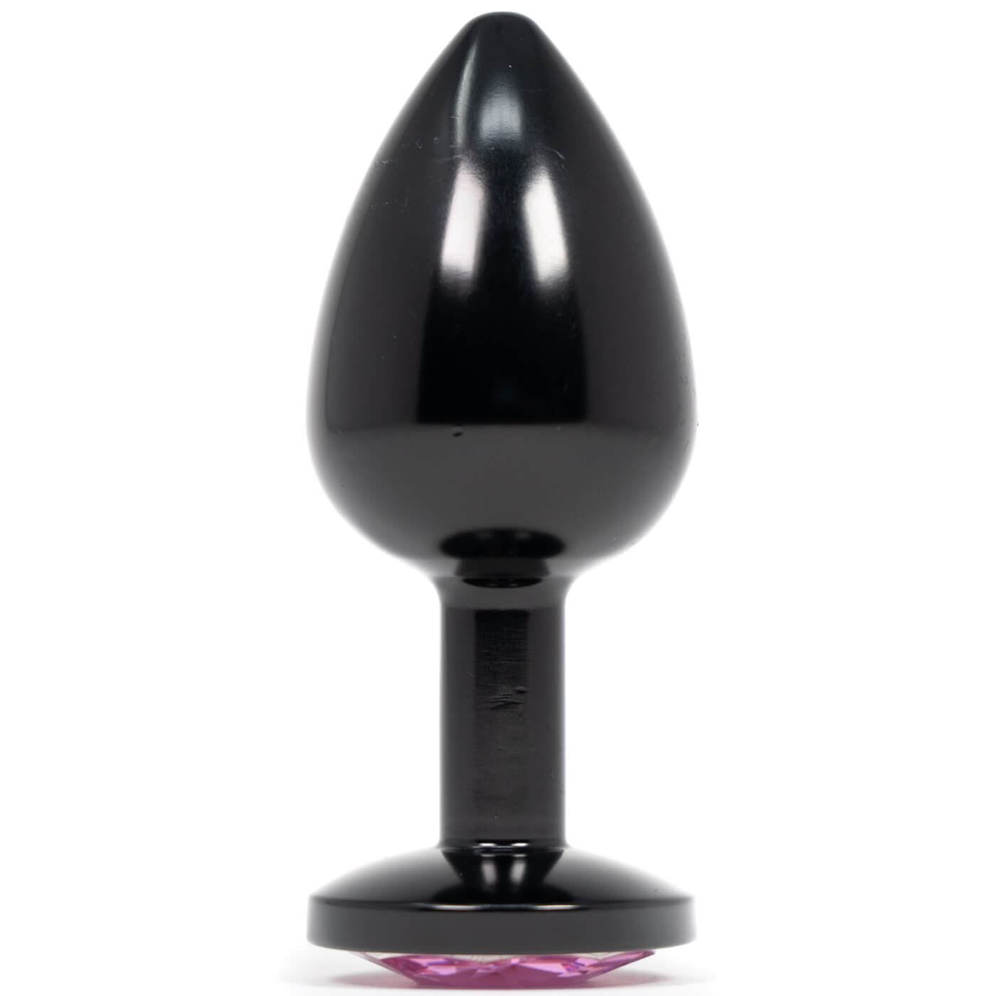 Backdoor Bliss Stainless Steel Jewelled Medium Butt Plug