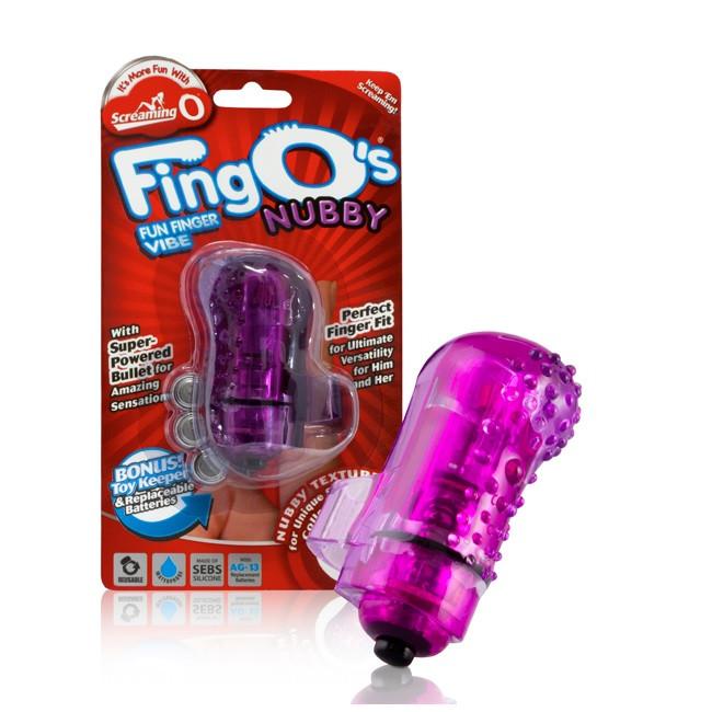 Screaming O FingO Fun Finger Nubby Vibe