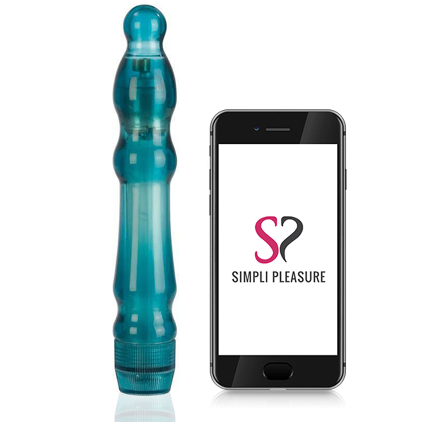 Turbo Glider Classic Waterproof Curvy 7 Inch Vibrator