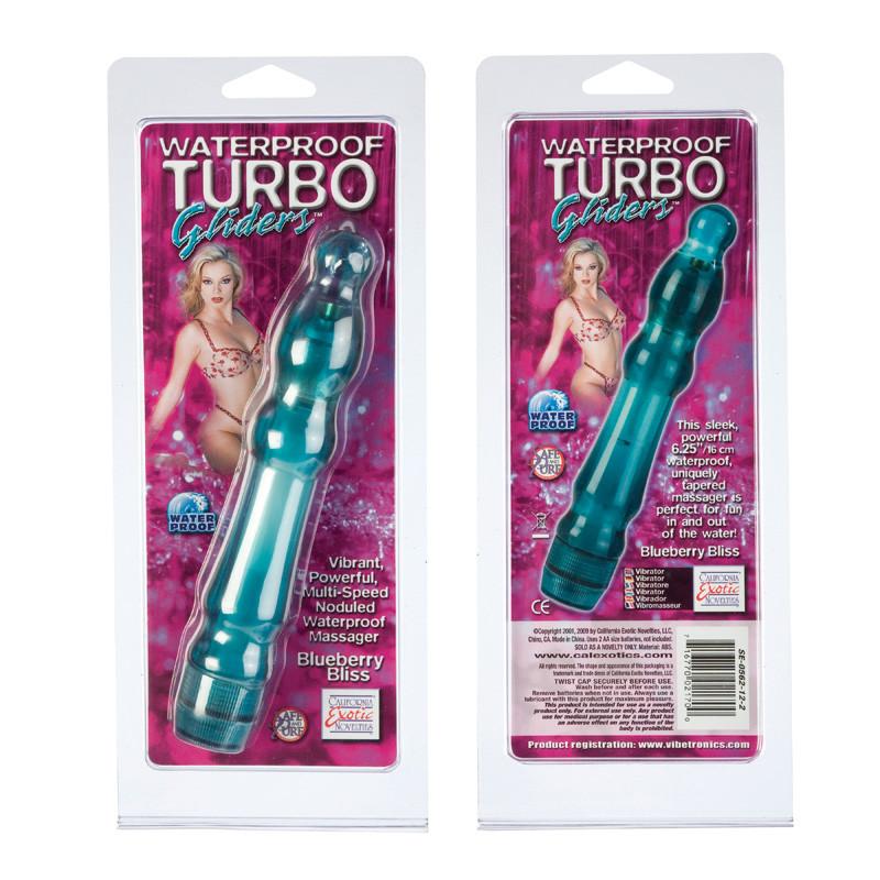 Turbo Glider Classic Waterproof Curvy 7 Inch Vibrator