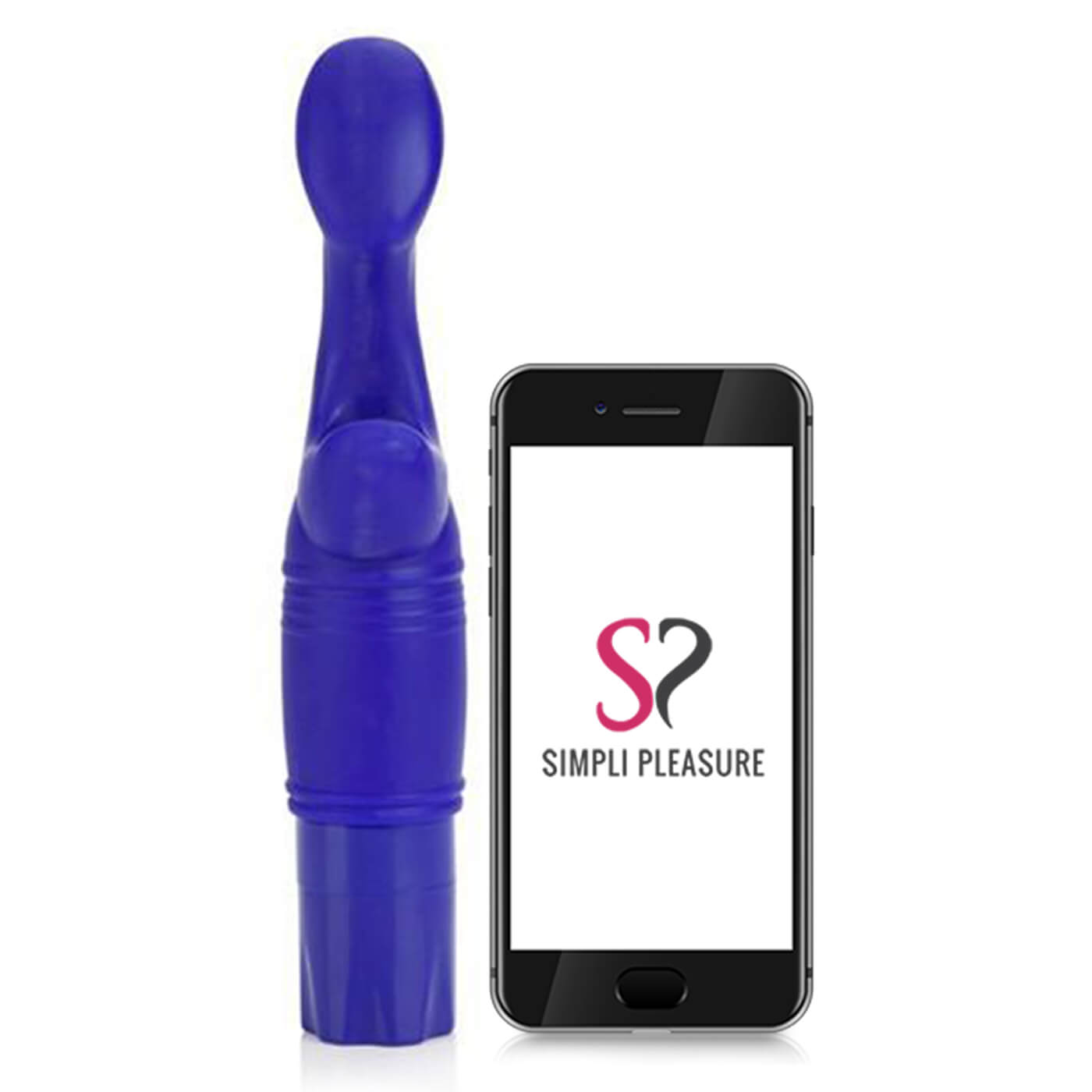 Silicone Personal Pleasurizer Vibe in Purple