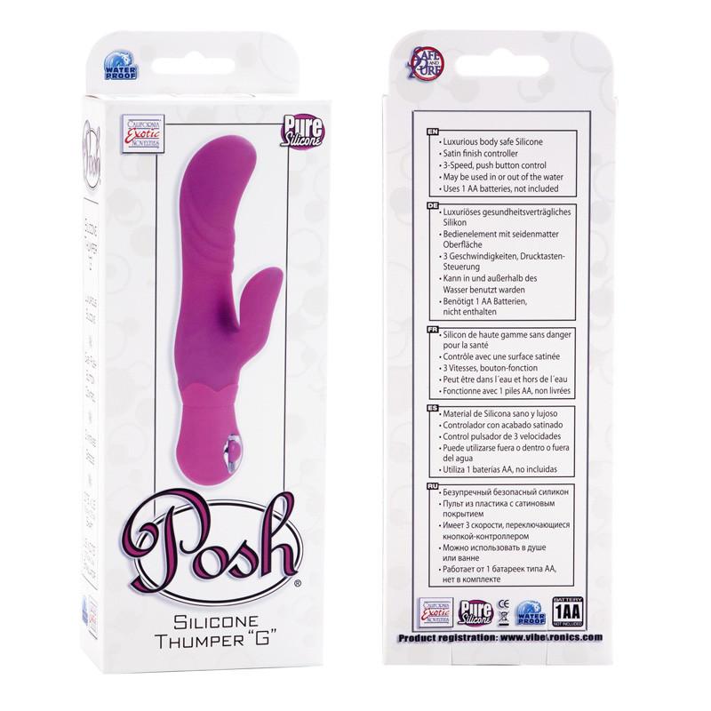 Posh Silicone Thumper G Vibe