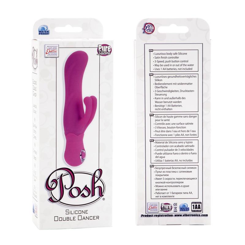 Posh Silicone Double Dancer Vibe in Pink