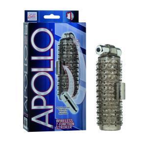 Apollo Wireless 7 Function Stroker in Blue