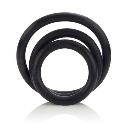 Rubber Cock Rings 3 Piece Set