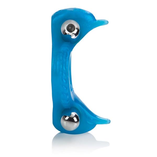 Double Dolphin Soft Vibrating Cock Ring