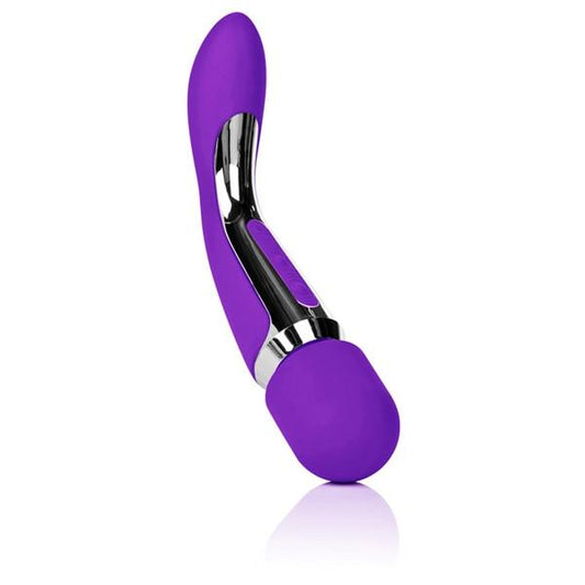 Embrace Silicone Body Wand Massager Vibe in Purple
