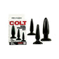 COLT Anal Trainer Kit - 3 Butt Plugs by  California Exotics -  - 6