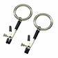 Nipple Clamps With Large Metal Ring by Spartacus