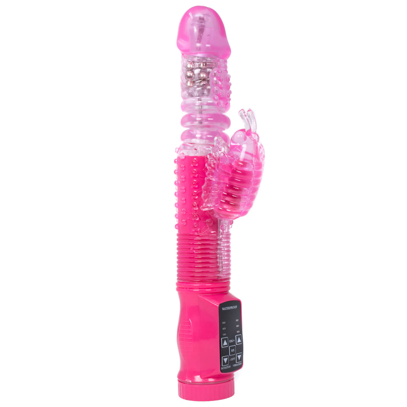 Simpli Pleasure 12 Function Thrusting and Rotating Rabbit Vibrator