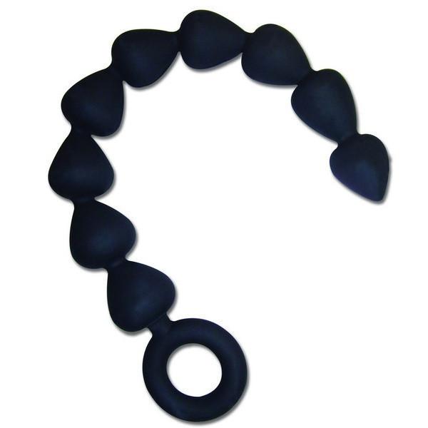 Smooth Silicone Anal Beads by  Sport Sheets -  - 1