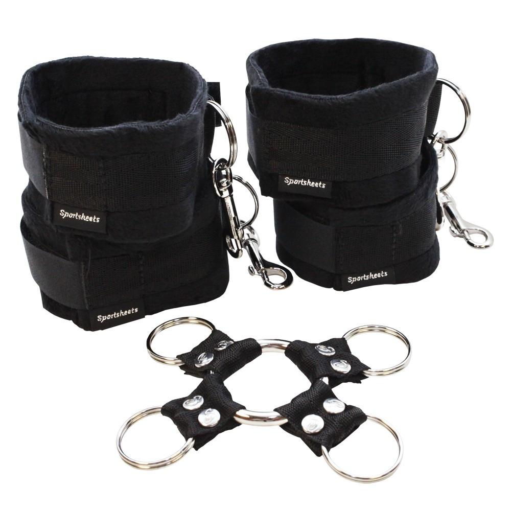 Sportsheets Hog Tie & Cuffs Set