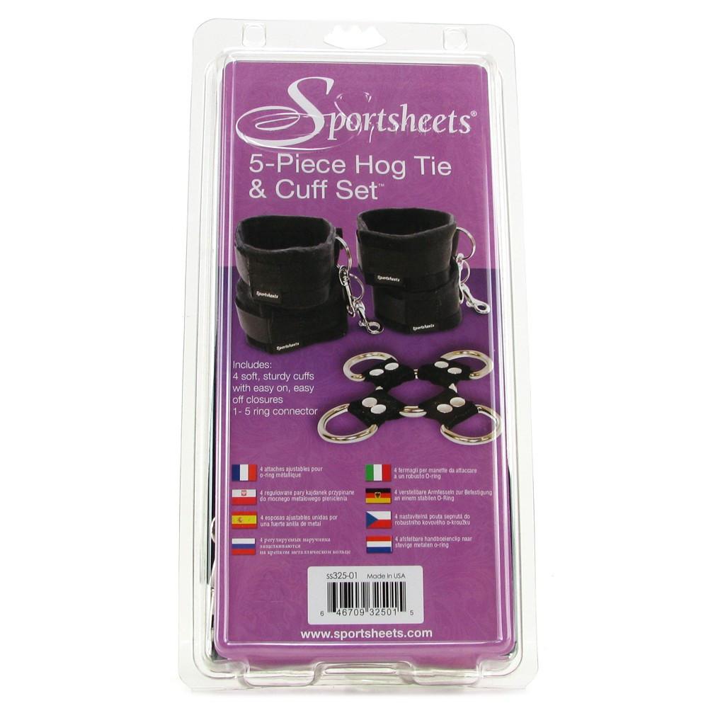 Sportsheets Hog Tie & Cuffs Set