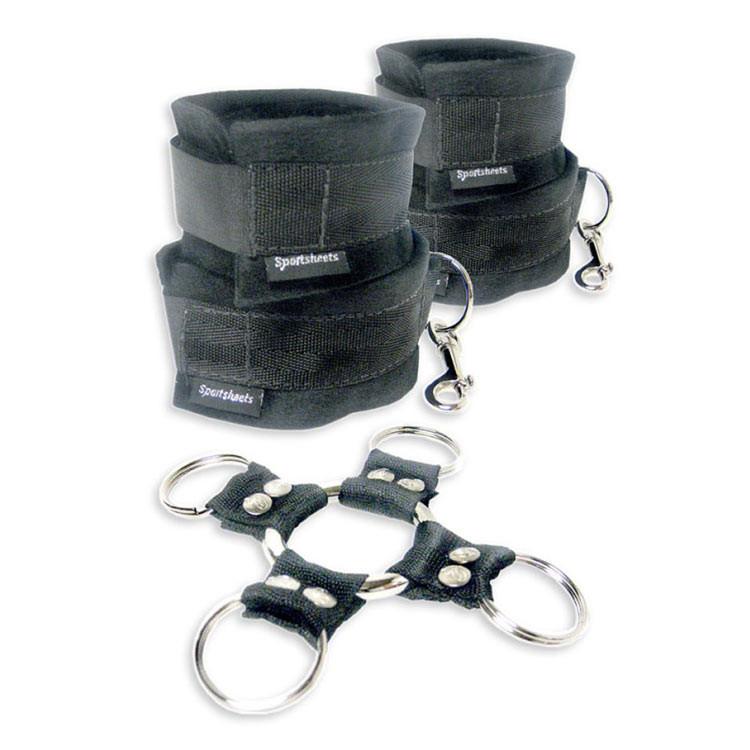 Sportsheets Hog Tie & Cuffs Set by  Sport Sheets -  - 1