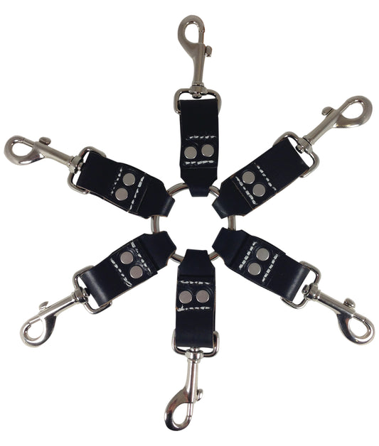 Edge Leather 6 Point Hog Tie Handcrafted Bondage Gear