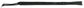 Edge Tawse Whip Cowhide Leather 21.5 inches Whip
