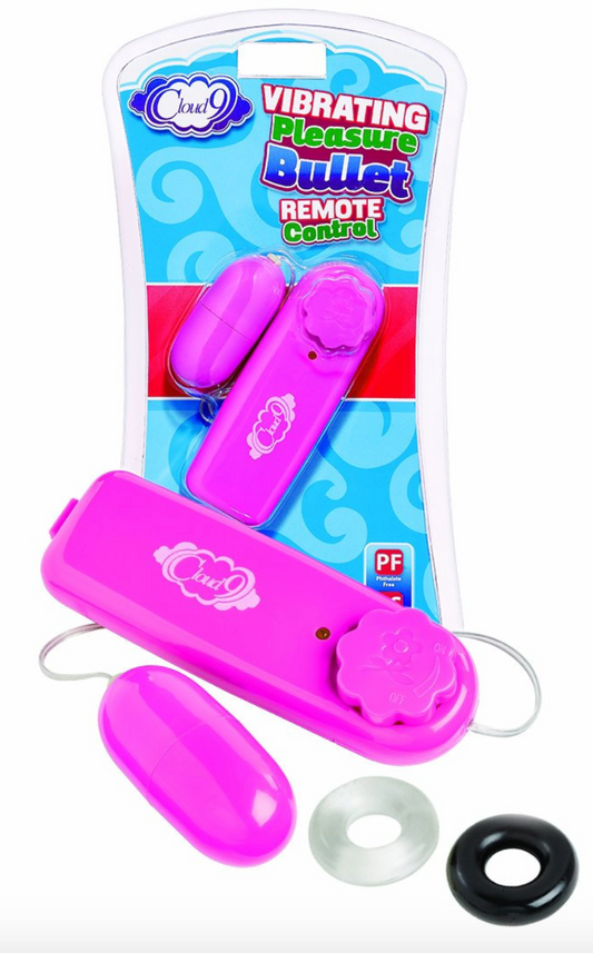 Cloud 9 Vibrating Pleasure Bullet Pink