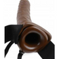 Fetish Fantasy Series 8" Vibrating Hollow Strap On