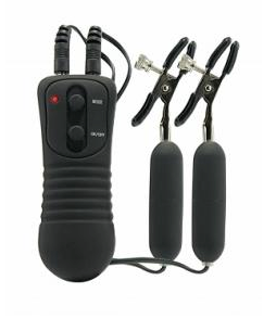 Fetish Fantasy Series Nipple Clamps Vibrating