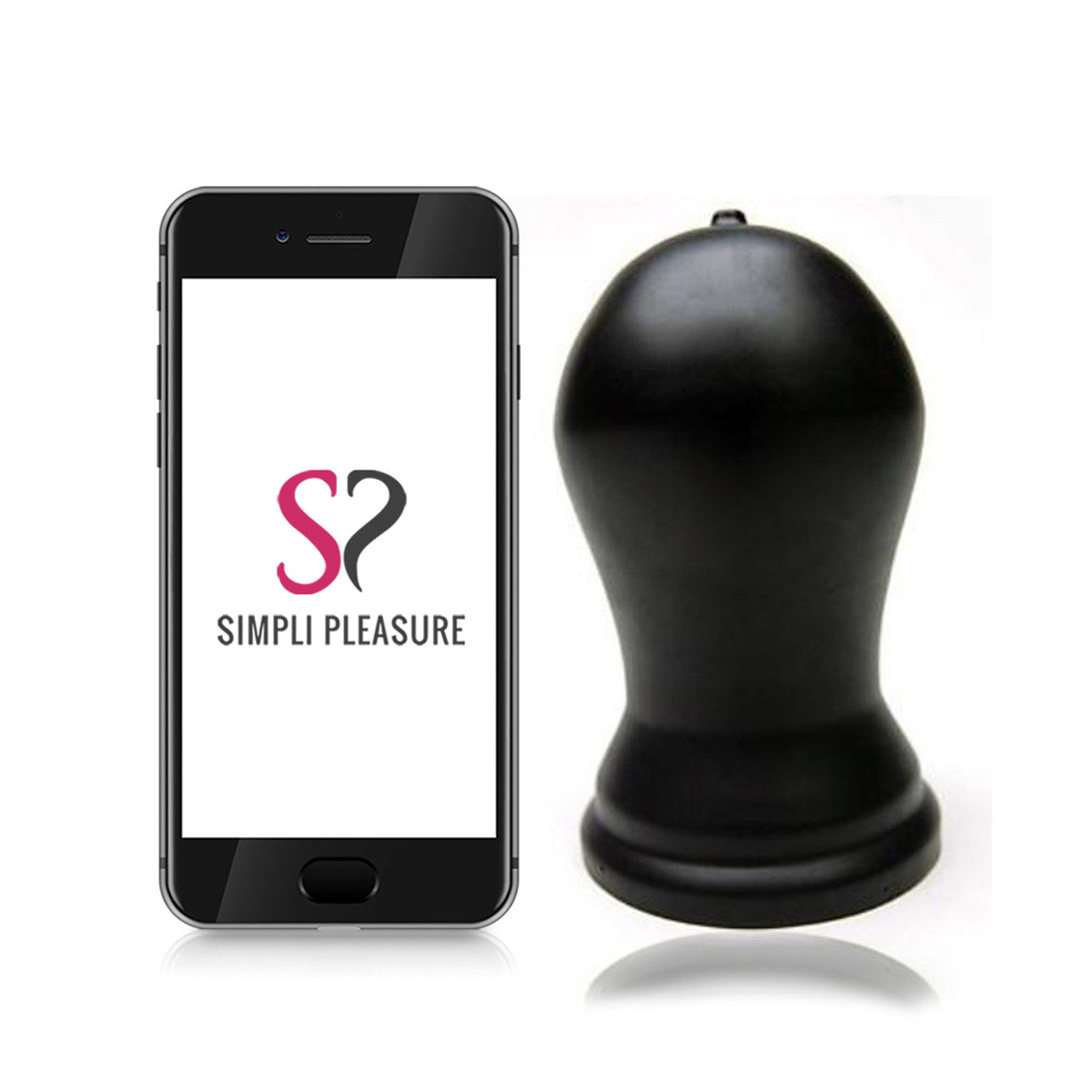 Tantus Tex Advanced Large Black Butt Plug